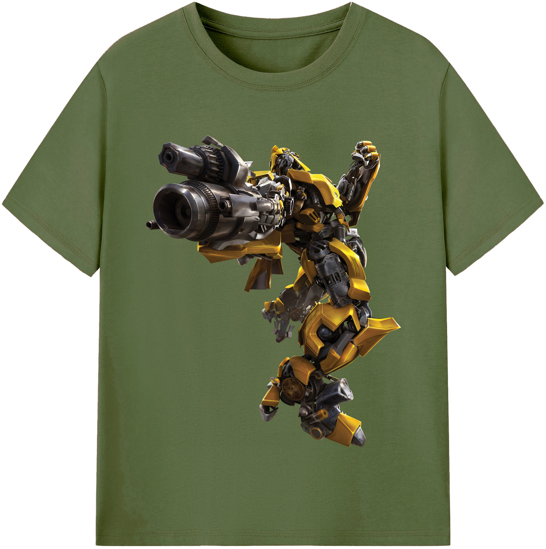 （画像用） Transformers トランスフォーマー 綿100％半袖Tシャツ（フロントプリント）